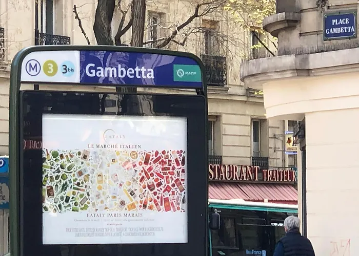 Metro Gambetta Διαμέρισμα Παρίσι